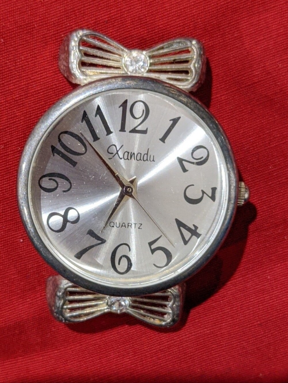 Silver Bow Accent Women’s Watch